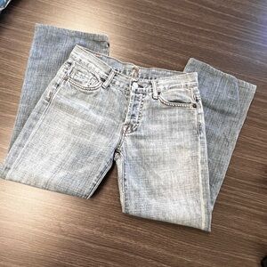 7 FOR ALL MANKIND Blue Denim Jeans